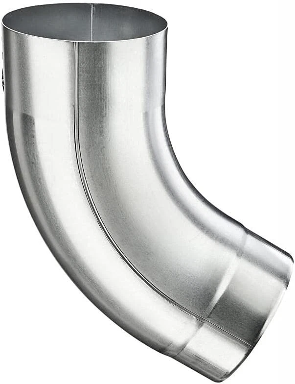 Fallrohrbogen 60° aus Titanzink – DN 100 – mit Steckverbindung