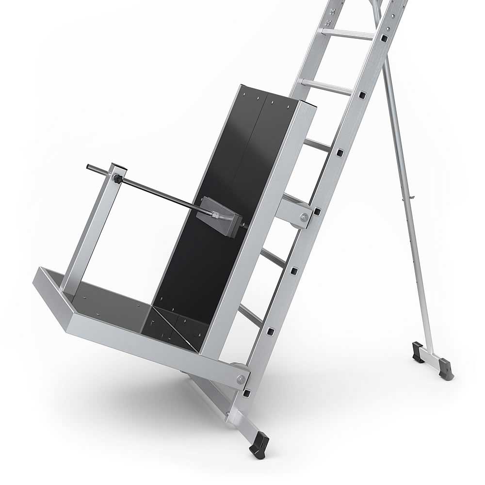 Solarpritsche für Roof Topper Schrägaufzug – Effizienter Transport von Photovoltaikanlagen