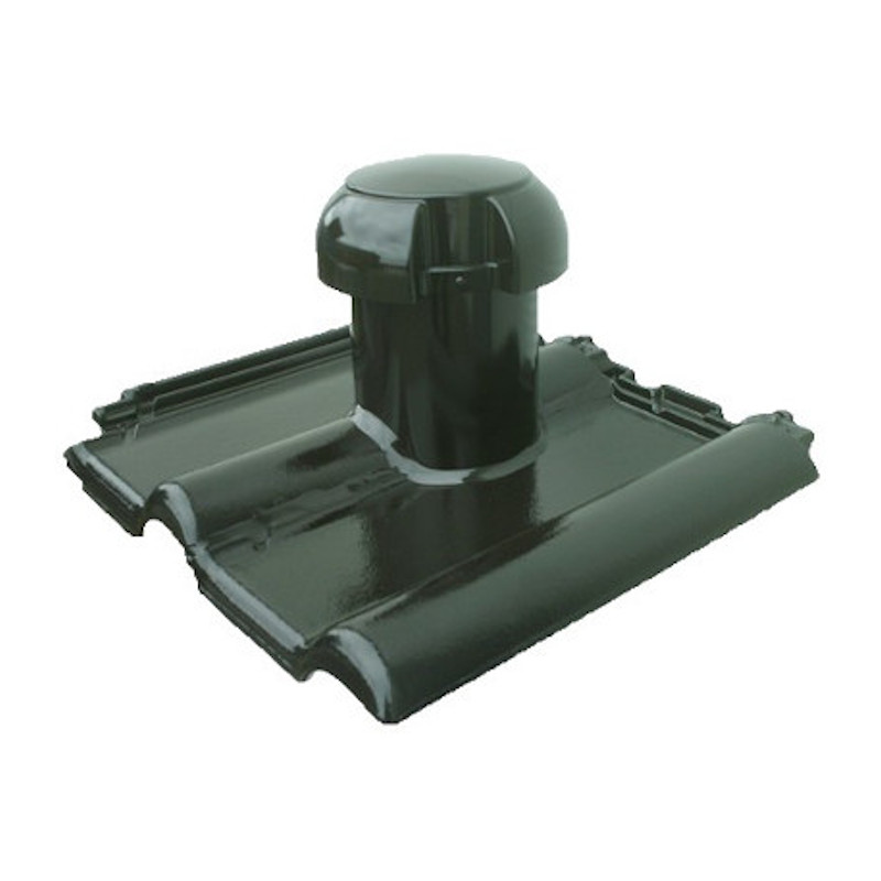 Wrasenlüfterziegel  DN 150 für Nelskamp D13 Ü Rhedach (Ton/PVC)