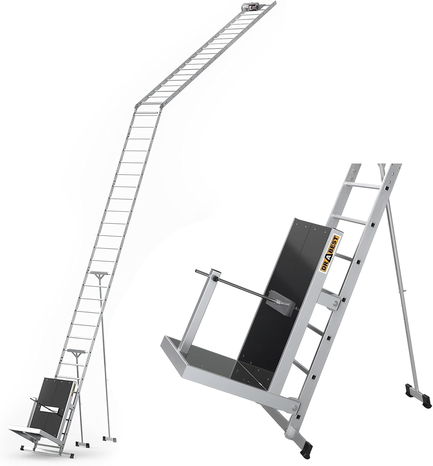 Solarpritsche für Roof Topper Schrägaufzug – Effizienter Transport von Photovoltaikanlagen