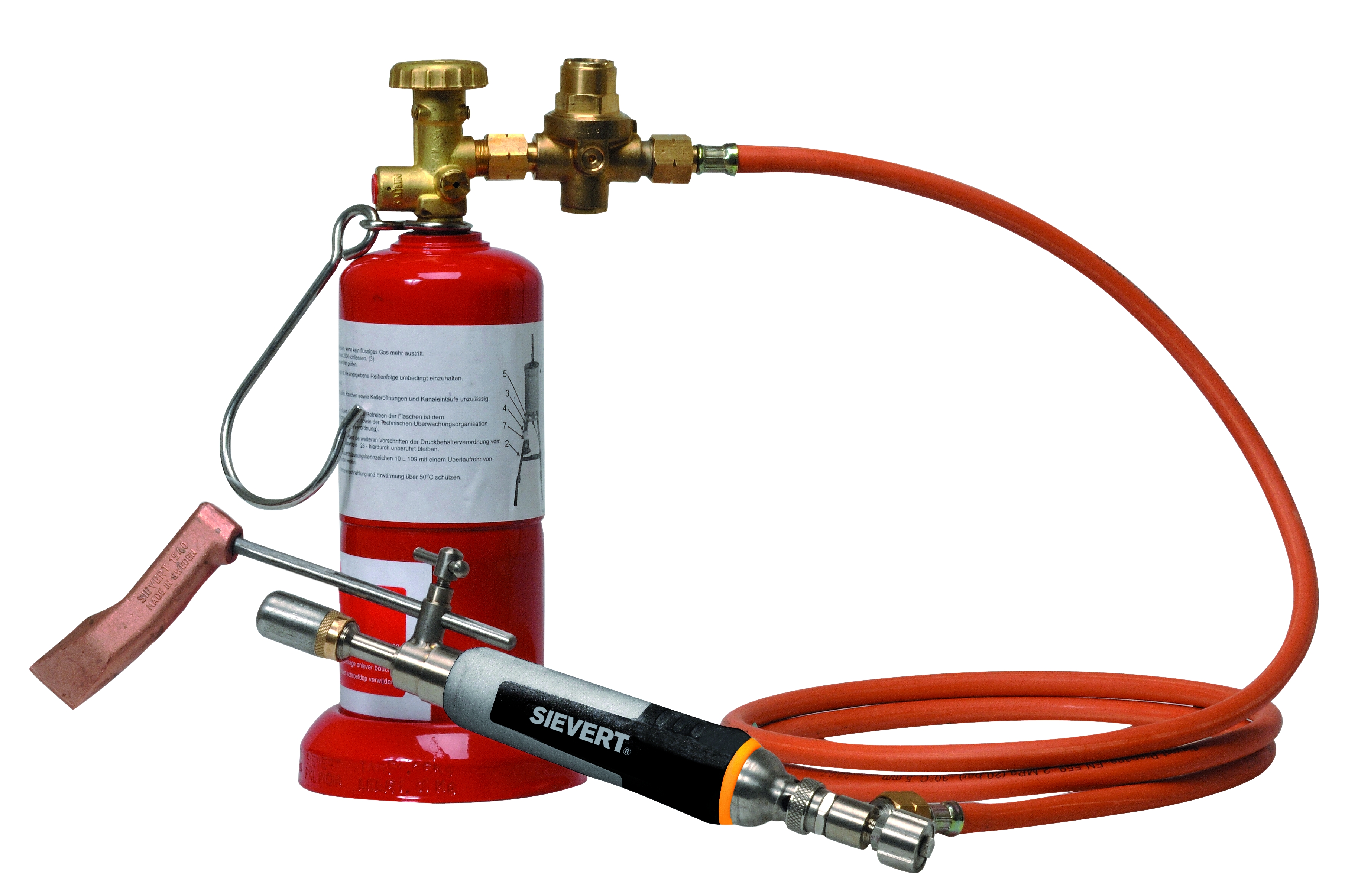 Sievert PRO 95 Titanium: Die perfekte Weichlötgarnitur für professionelle Dachdecker