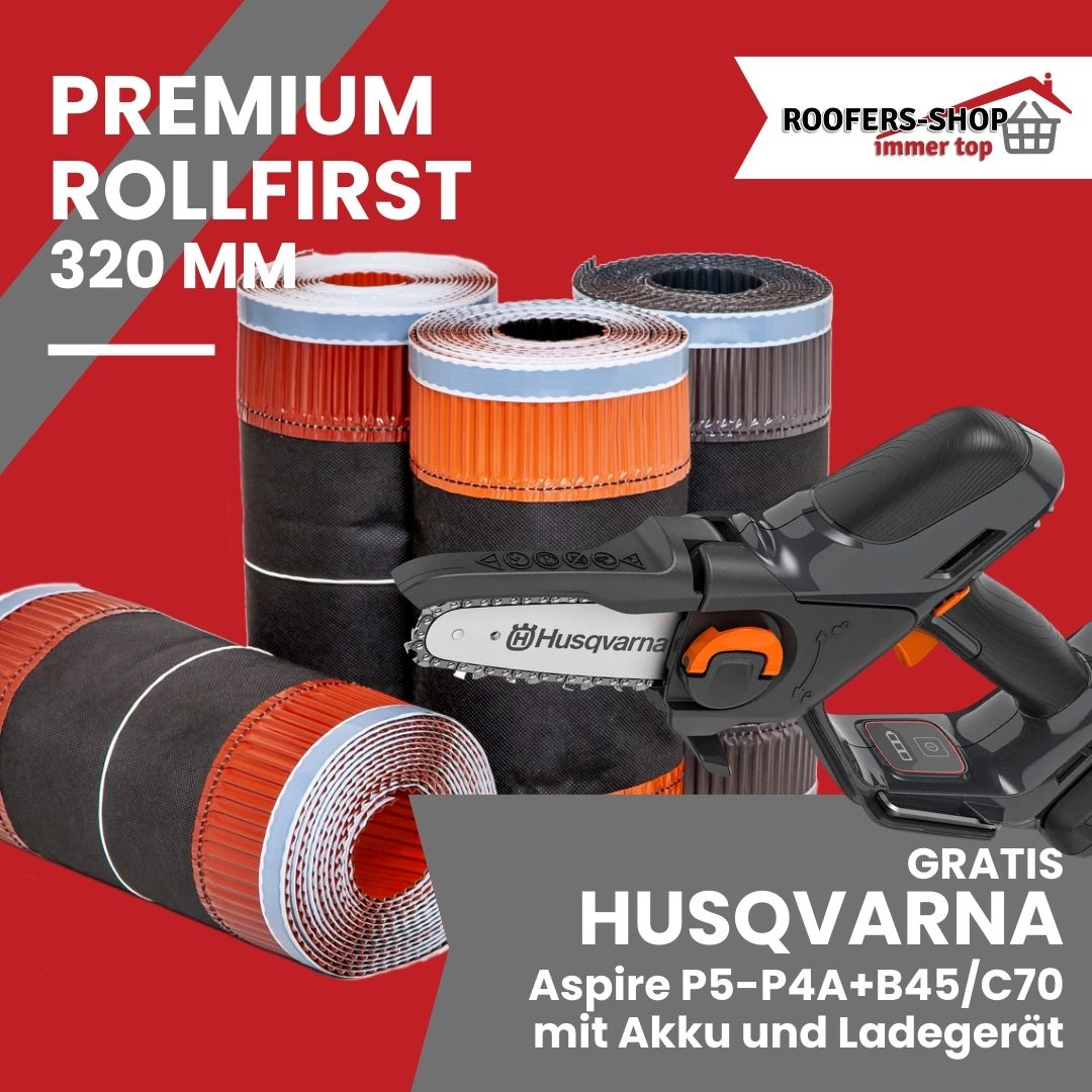 Rollfirst Vlies 320 mm und Husqvarna Akku-Astsäge Aspire P5-P4A+B45/C70: Innovative Lösungen