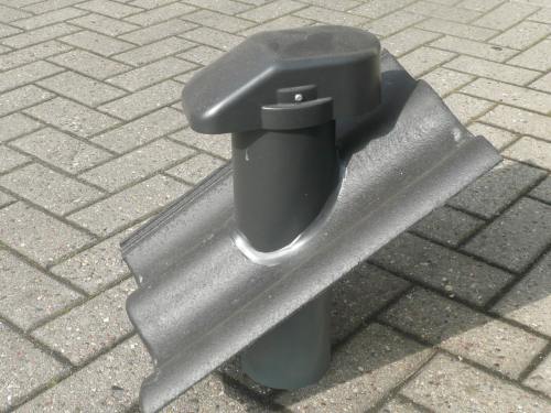 Sanitärlüfter DN 100 für Creaton Heidelberger Rhedach (Beton/PVC)