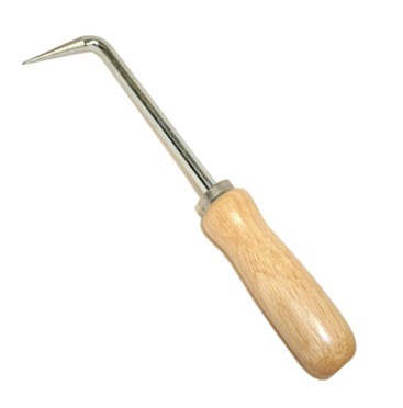 Nahtprüfer Metal / Holz-Griff für Heißluftgerät