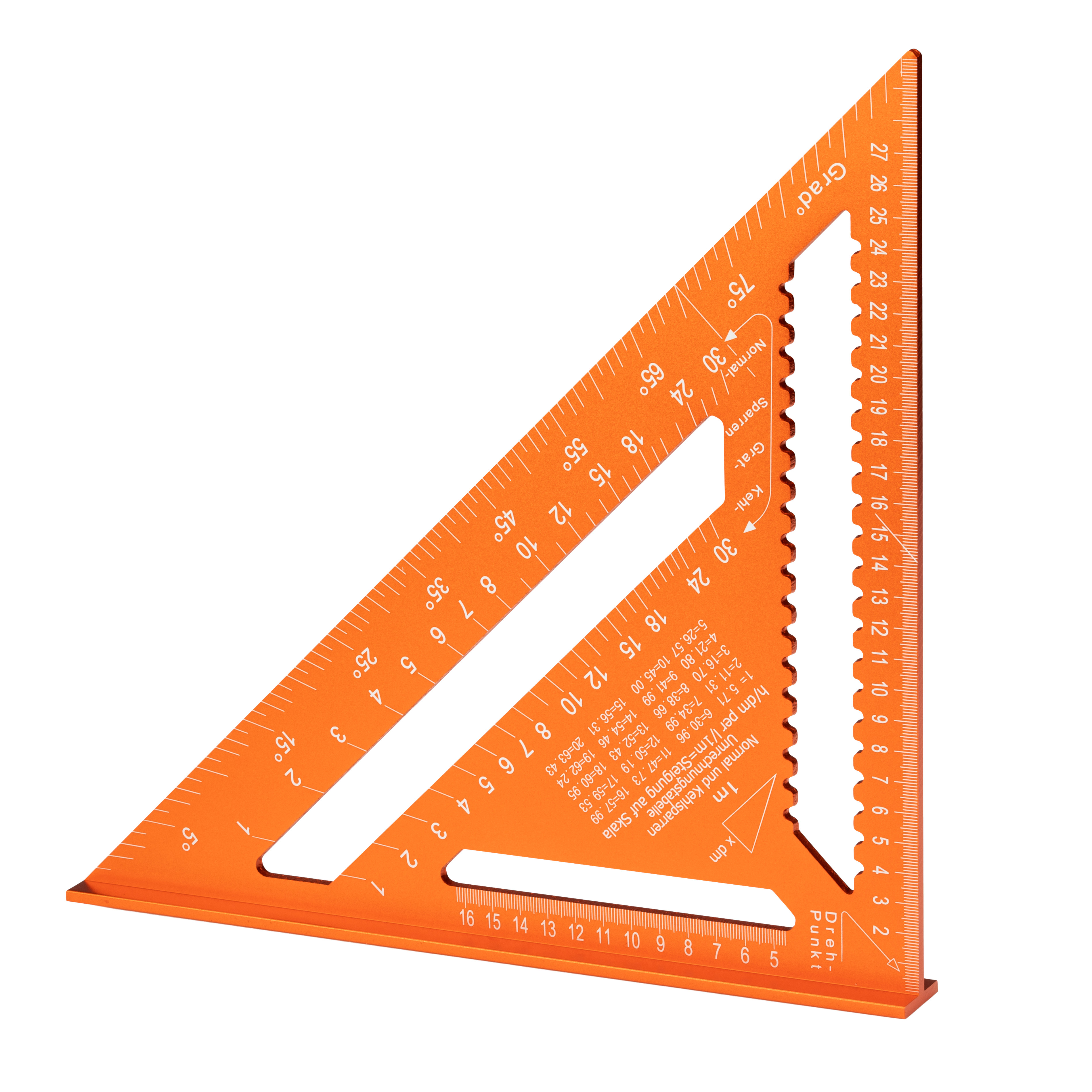 PICARD Präzisions-Zimmermannswinkel mit Bohrlehre – 300 mm für exakte Anrisse