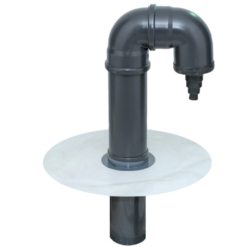 Universaldurchführung für Kabel- und Solaranlagen: Flexible Lösung mit Abnehmbaren Bögen aus PVC