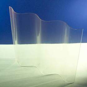 SOLLUX Profilplatten Sinuswelle 76/18 rund -farblos- (hagelsicher bis 40 mm Korn)