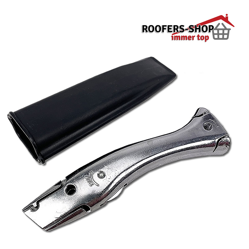 10 x Messer inkl. Köcher und 1x Ersatzklinge Teppichmesser