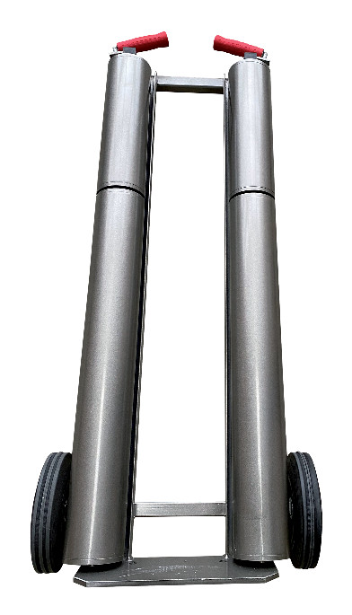 Der M.A.S.C. Unicoiler ist Ihr Profi-Abroller für Blechcoils und Abrollwagen Blech. Transportieren und Abrollen von bis zu 250 kg mit 1000 mm Bandbreite. Jetzt mit einklappbaren Griffen und verstärkten Achsen!