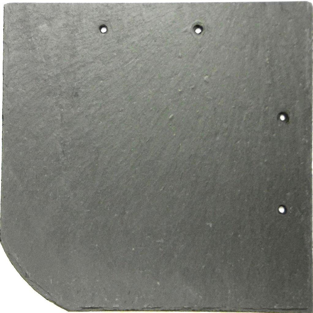 Naturschiefer für Dach und Fassade: 1 m² in verschiedenen Formaten (20x20 cm, 25x25 cm, 30x30 cm)