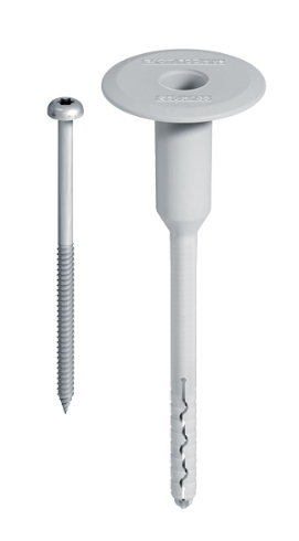 EJOT Halteteller Flachdachdübel FDD Plus -R (Stahl) für Dachbahnen und Dämmstoffe VPE 100 Stck.