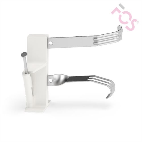 Multiblock Sturmklammer 750 / 38 / Nagel + 2 Haken