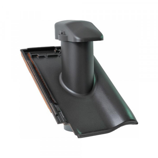 Sanitärlüfter DN 125 für Braas RUBIN 13 V Rhedach (Ton/PVC)