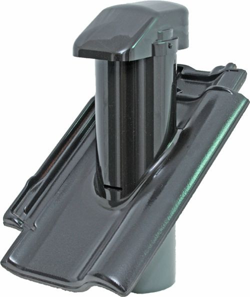 Sanitärlüfter DN 125 + KWA für Jacobi J11 V Rhedach (Ton/PVC)