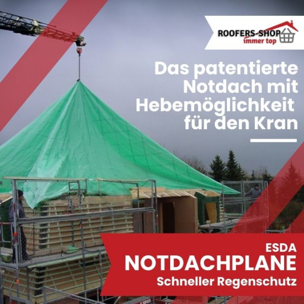 Notdach Abdeckplane Schutz für jede Wetterlage: Hochwertige Abdeckplane