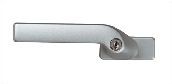 VELUX Sicherheitsverschluss 028325 (alufarbig) für Klapp- Schwingfenster, gebau ab Mai 2013